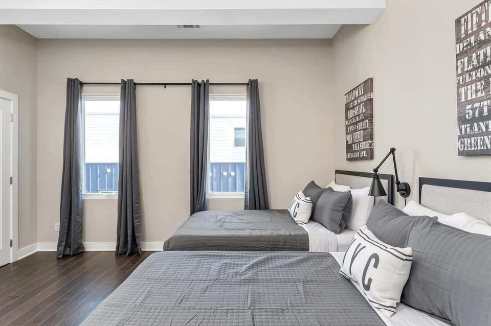 Bedroom 2 - 2 full beds and private attached full bath.