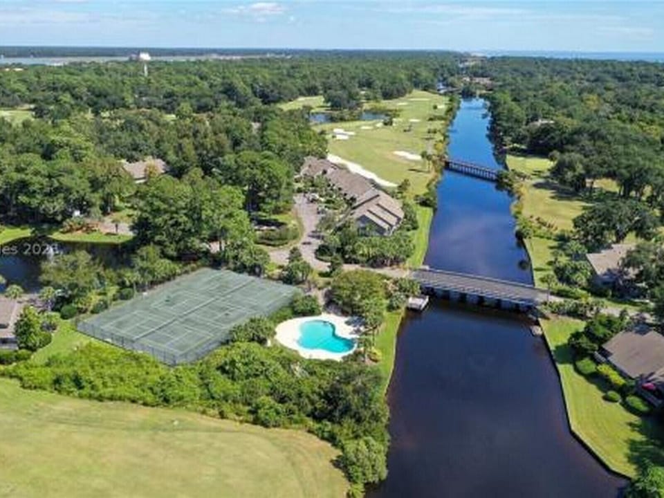 Aerial View of Inverness Village