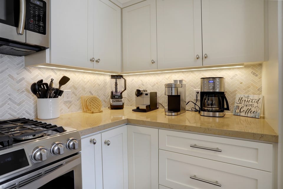 Well-stocked kitchen