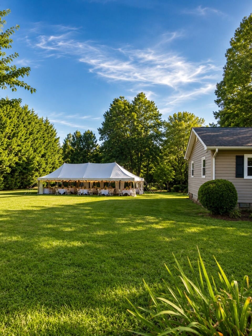 Spacious backyard with room for small gatherings, celebrations, and special occasions. If you`re considering hosting a small event during your stay, please contact the host before booking to discuss details and receive approval. Unauthorized parties, larg
