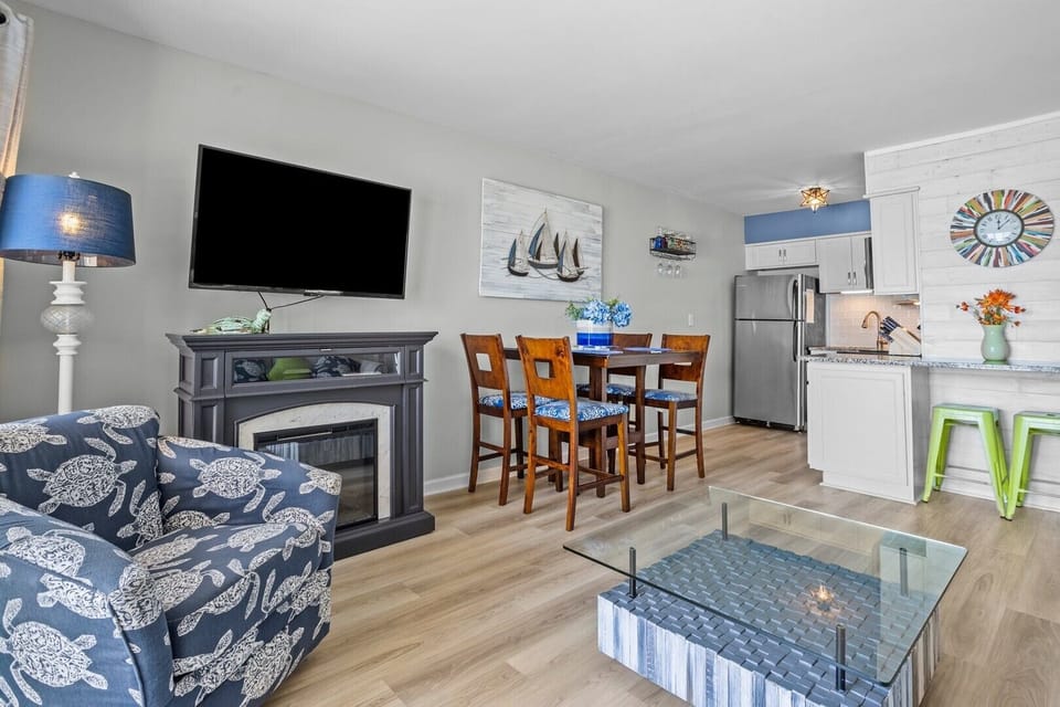 Living Room - Dining - Kitchen