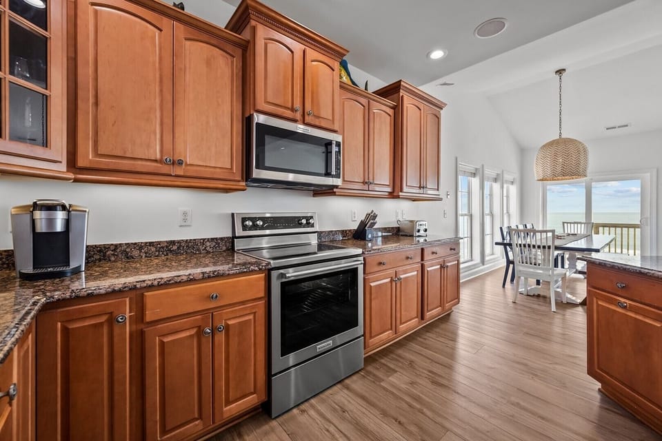 Kitchen with Granite Countertops