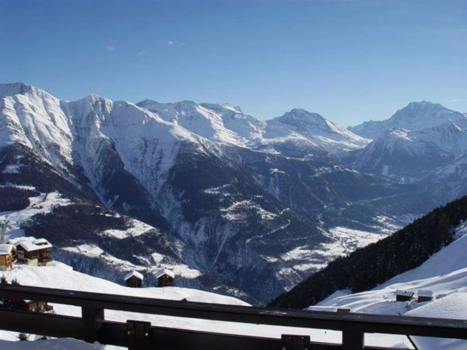 View from the balcony of apartment number 5 in winter