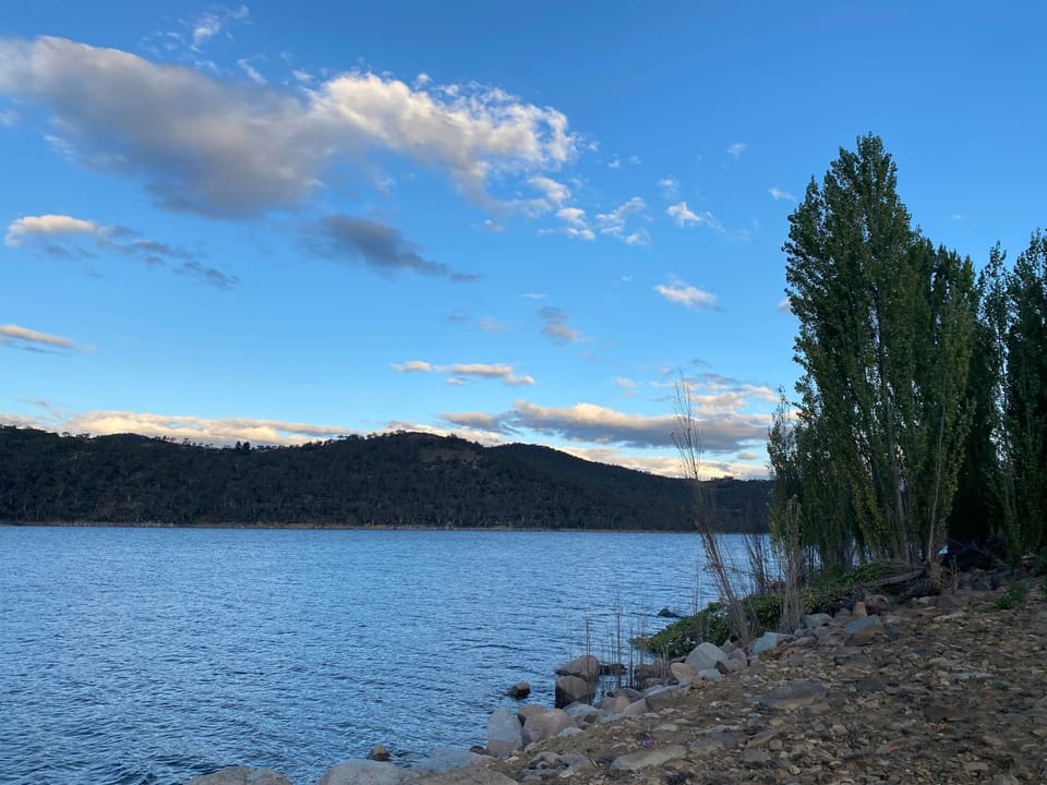 Location shot down by the Lake