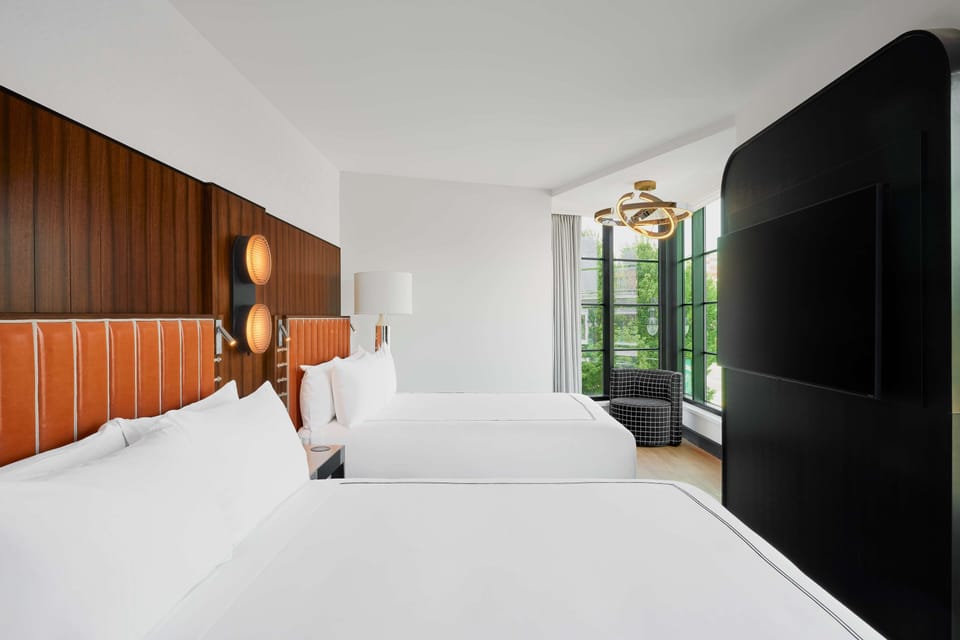 Premium bedding, Tempur-Pedic beds, in-room safe, desk