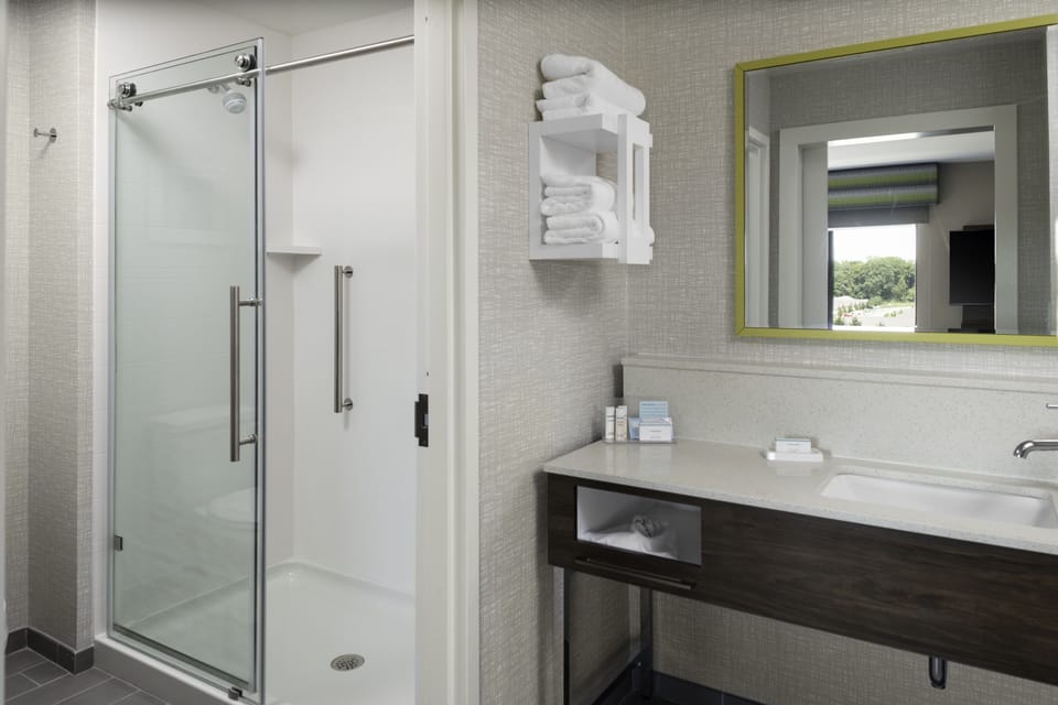 Free toiletries, towels, soap, shampoo