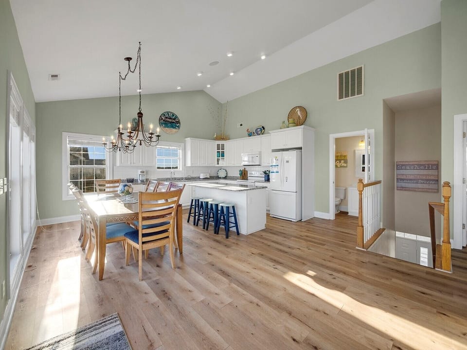 Kitchen and Dining Area