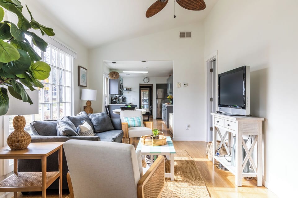 Smart TV with streaming perfect for a movie night