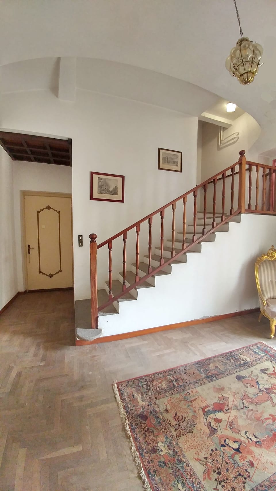 Interior entrance