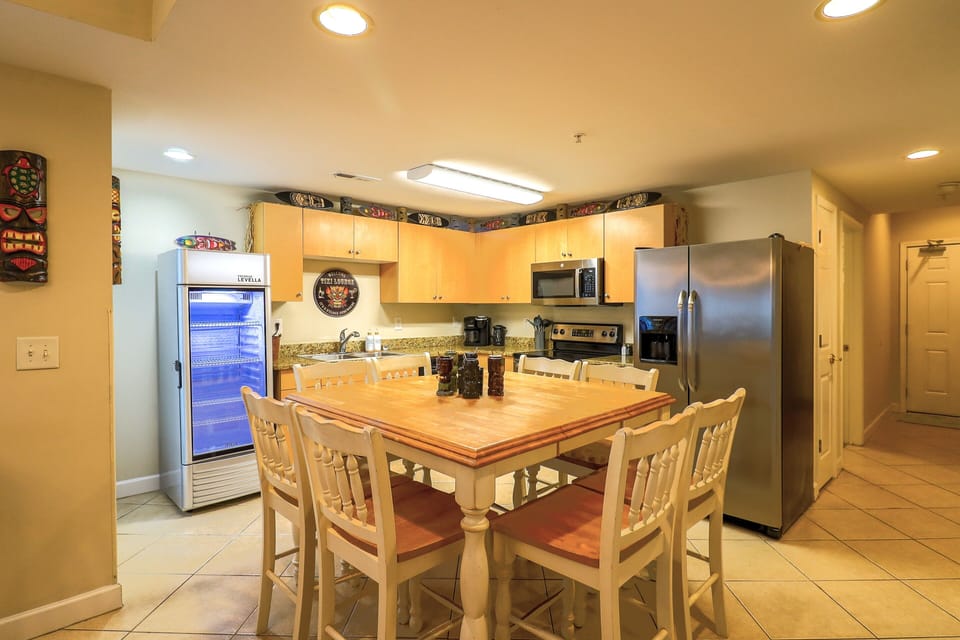 kitchen and seating 