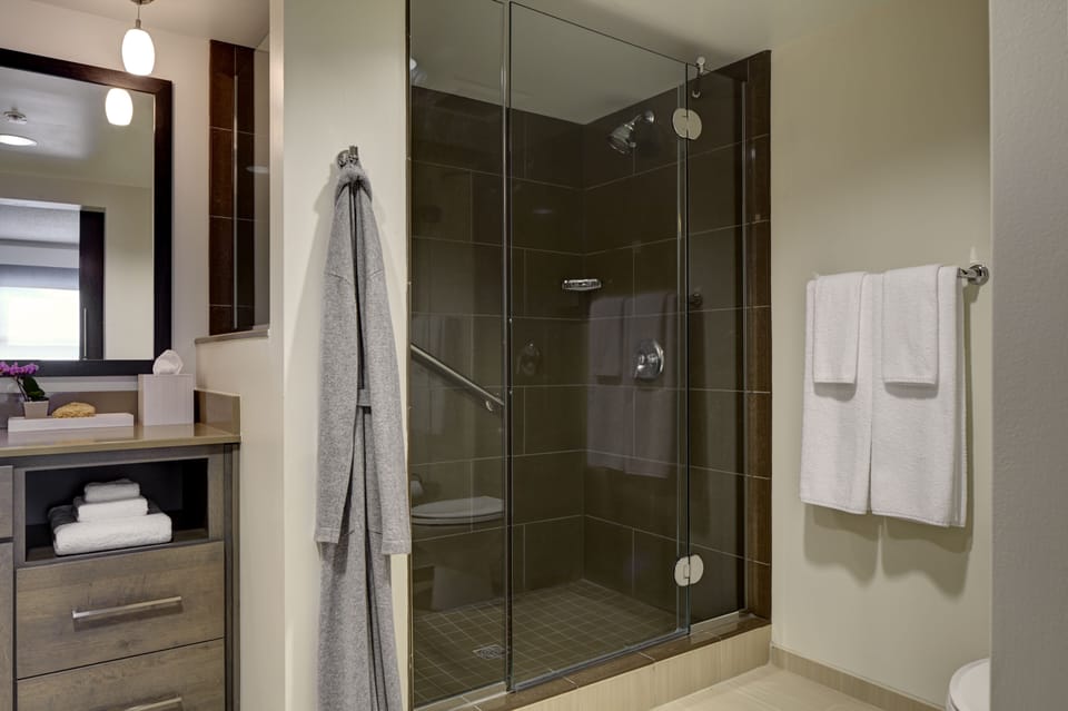 Premium bedding, in-room safe, blackout drapes, iron/ironing board