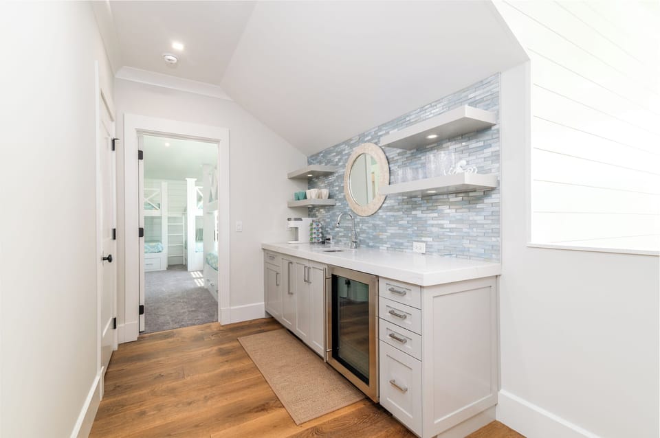Upstairs kitchenette