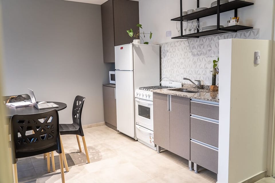 Standard Apartment | Private kitchen | Microwave, oven, electric kettle, rice cooker