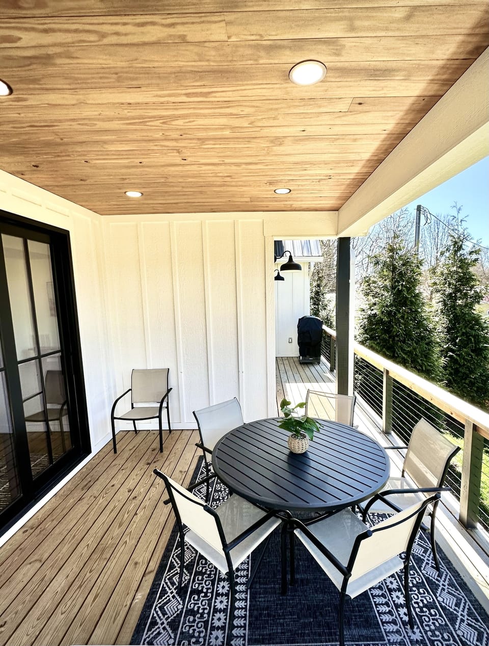 Back veranda