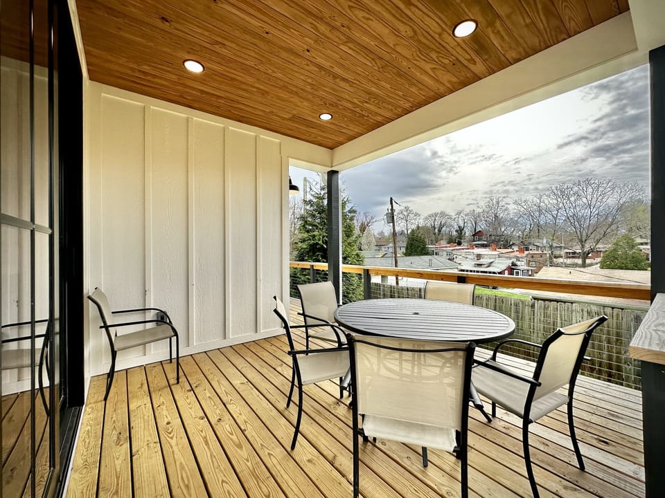 Back veranda