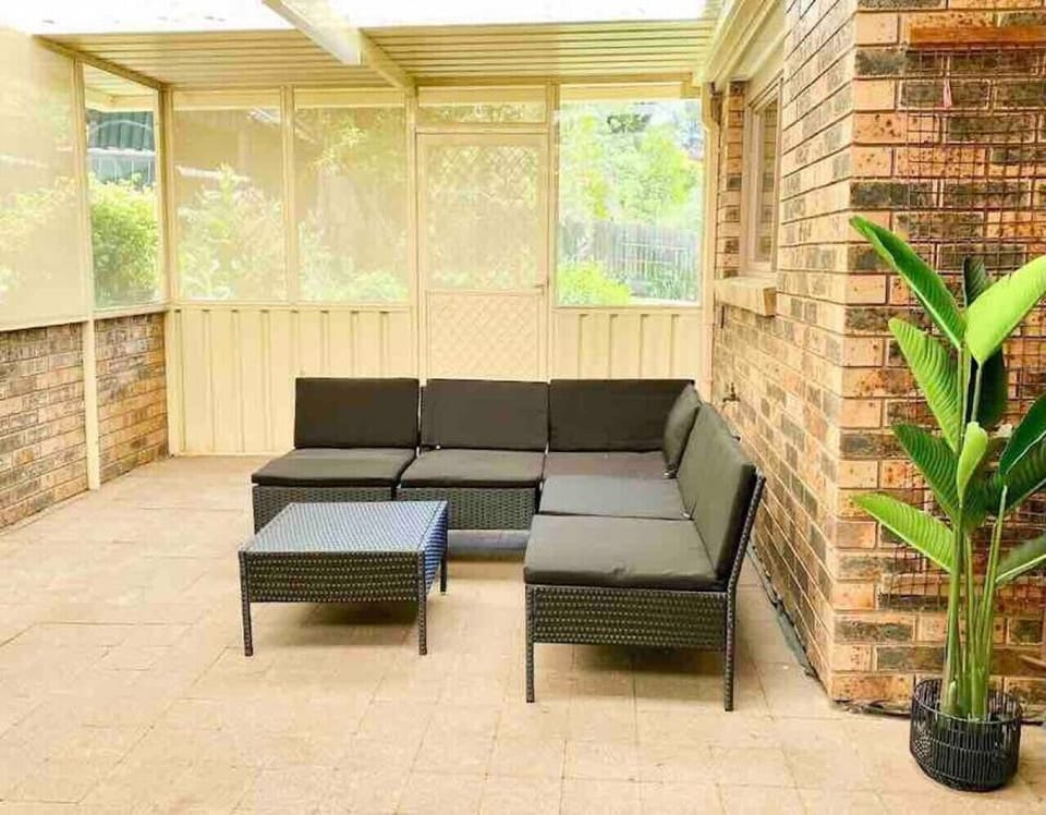 Backyard patio