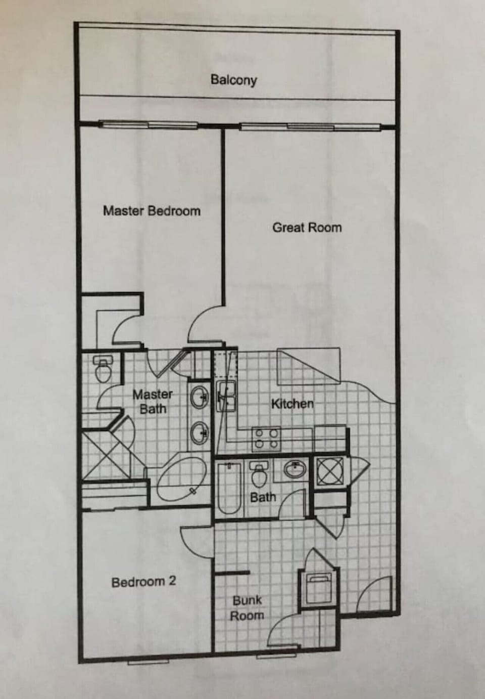 Condo`s Floor Plan
