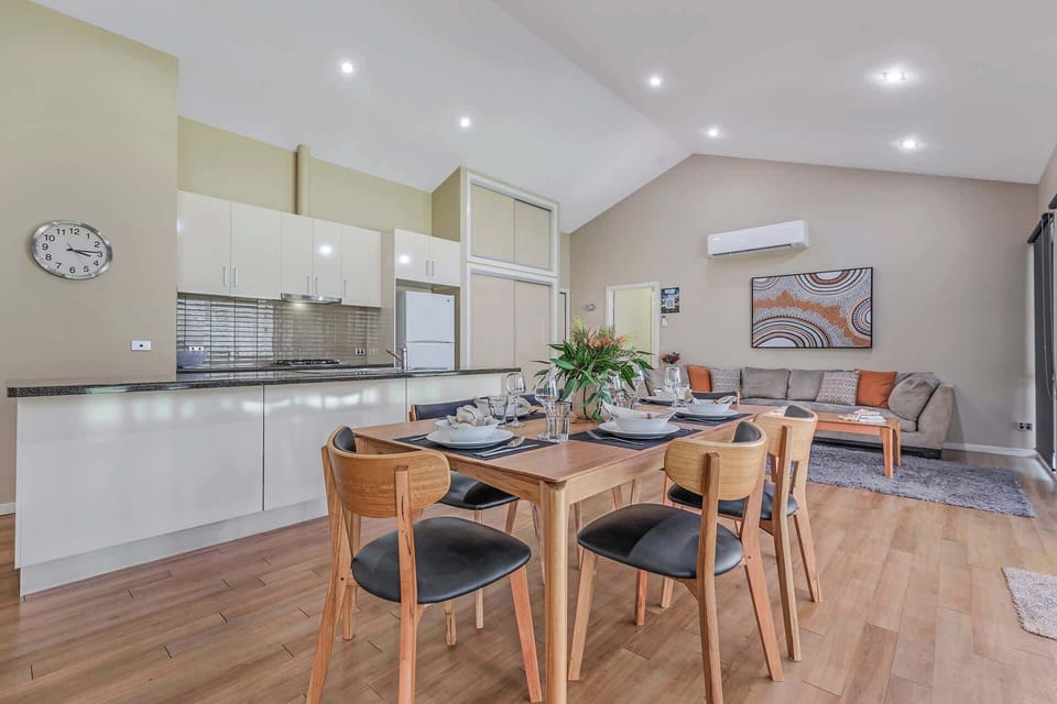 Open plan lounge and dining