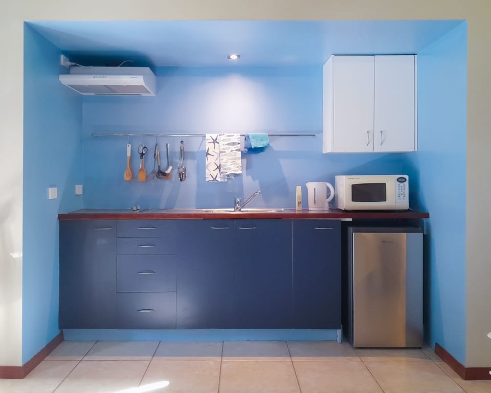 Panoramic Studio, 1 Bedroom, Non Smoking, Ocean View | Private kitchen | Coffee/tea maker, mini-fridge, microwave, stovetop