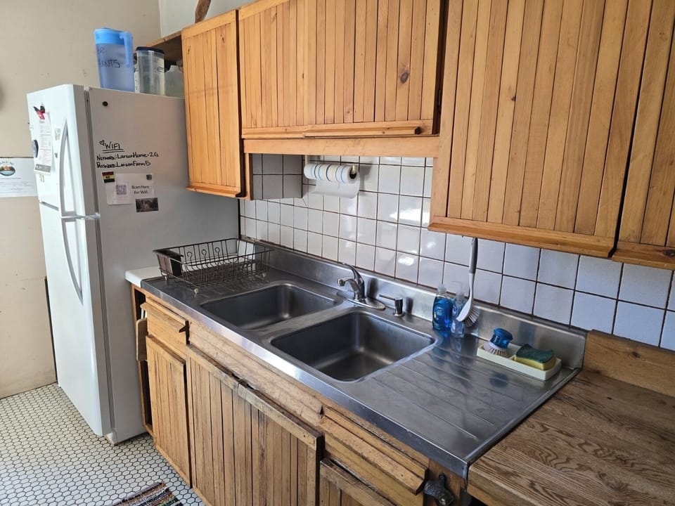 Stainless steel kitchen sink