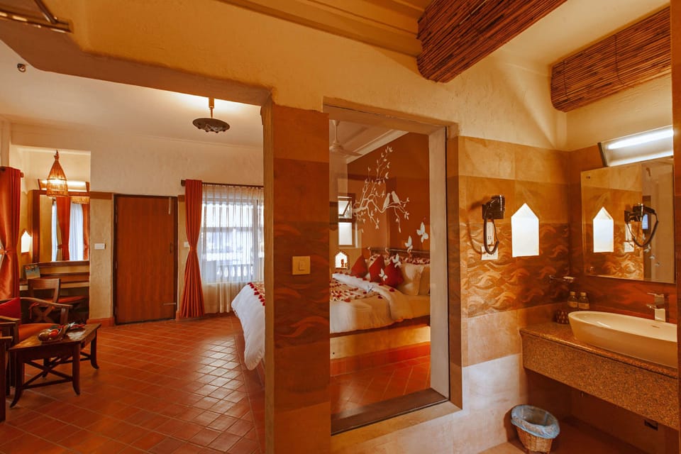 Honeymoon Studio Suite | Premium bedding, minibar, in-room safe, desk