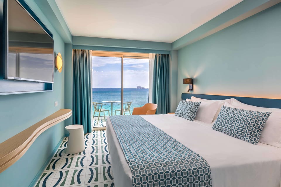 Superior Room, Terrace, Sea View | In-room safe, iron/ironing board, free WiFi, bed sheets