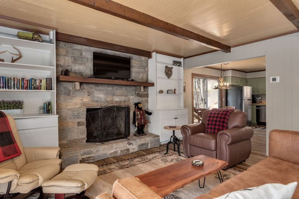 Relax in front of the fire or enjoy a movie. Wide range of DVD`s supplied, or use your favorite streaming service.