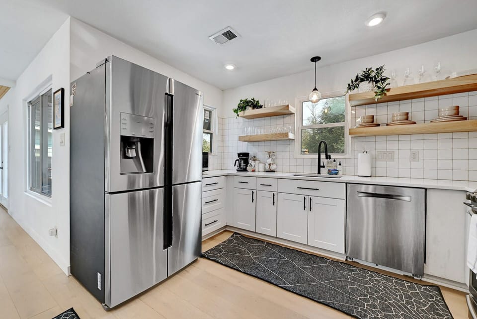 Spacious kitchen with updated appliances