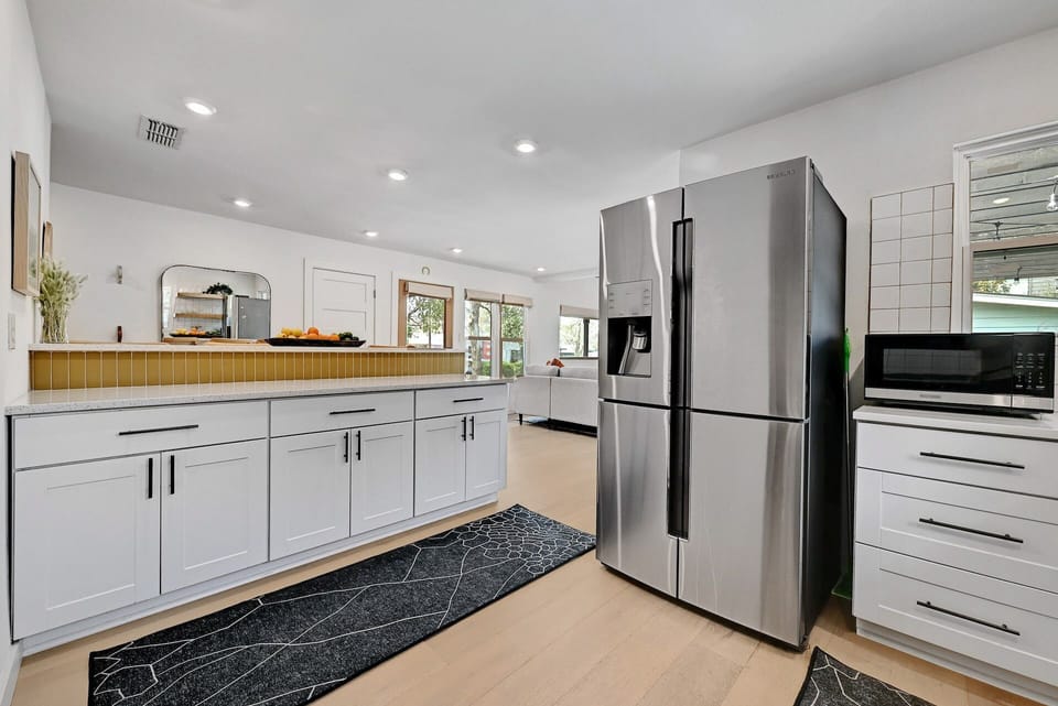 Spacious kitchen with updated appliances