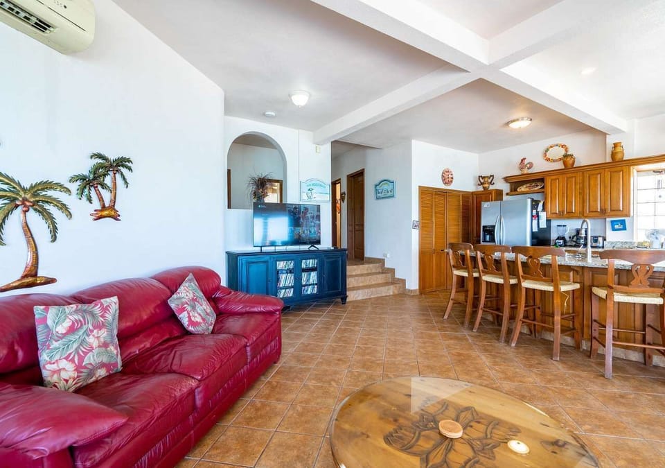 Beach House B in Las Palmas San Felipe Baja Mexico - living room to kitchen