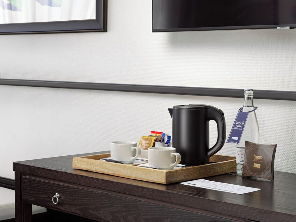 Minibar, in-room safe, desk, laptop workspace