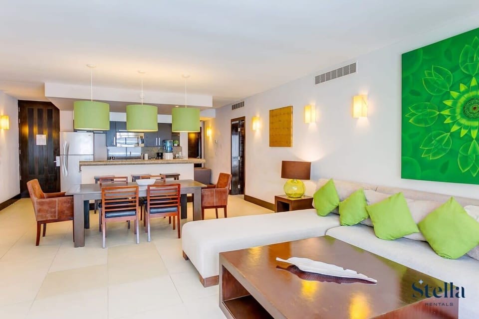 An open living space for optimal interaction when spending time with your vacation crew