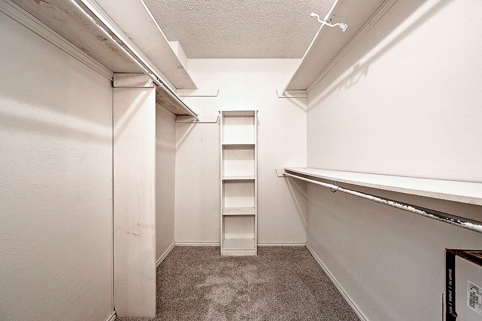 Master closet