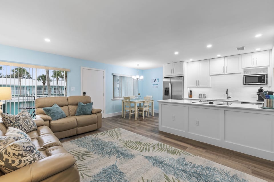 Spacious living areas