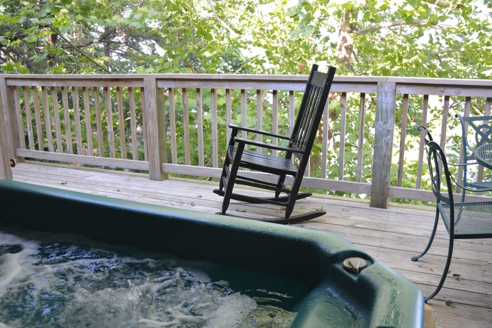 Railing, House, Porch, Tub, Chair