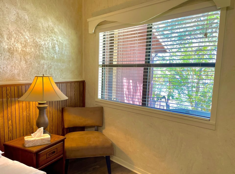 Lamp, Chair, Furniture, Window, Indoors