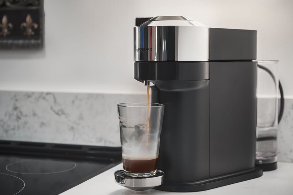 Nespresso for your morning cappuccino 