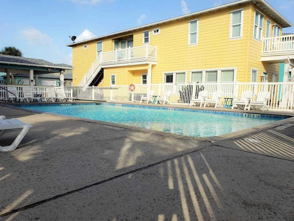 Guests at Sea-Rinity can enjoy two heated pools