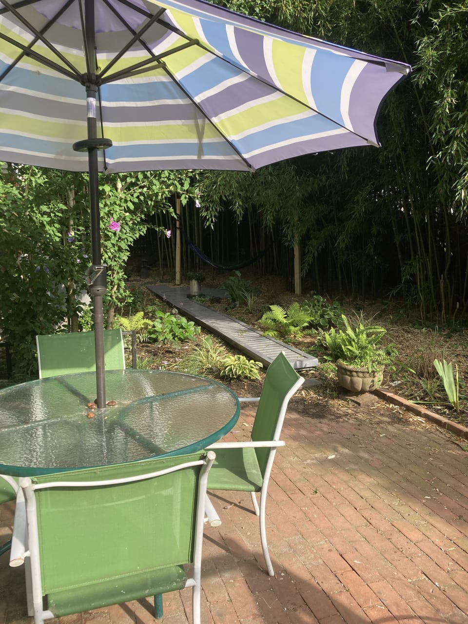 brick patio