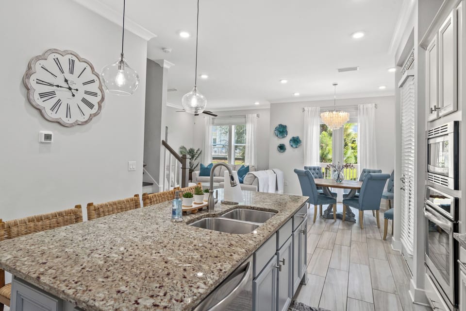 Main level open concept view