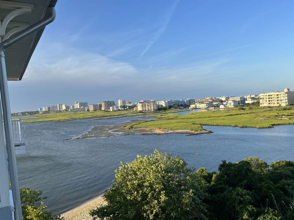 Water Views from Balcony