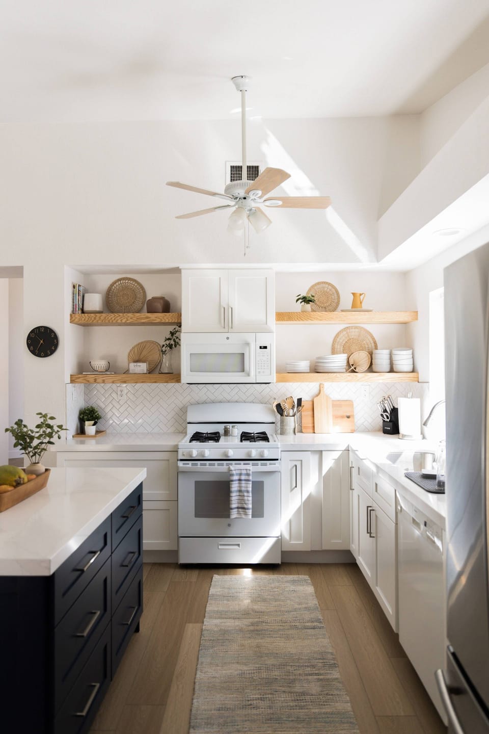 Bright, clean and spacious kitchen