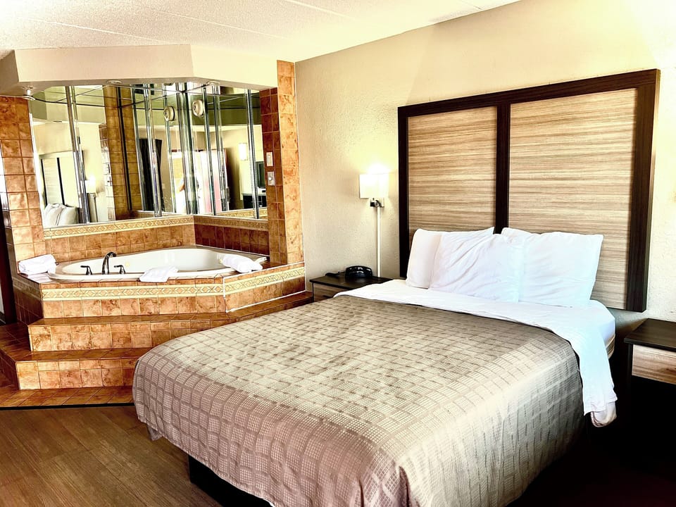 Romantic Room | Desk, laptop workspace, soundproofing, iron/ironing board