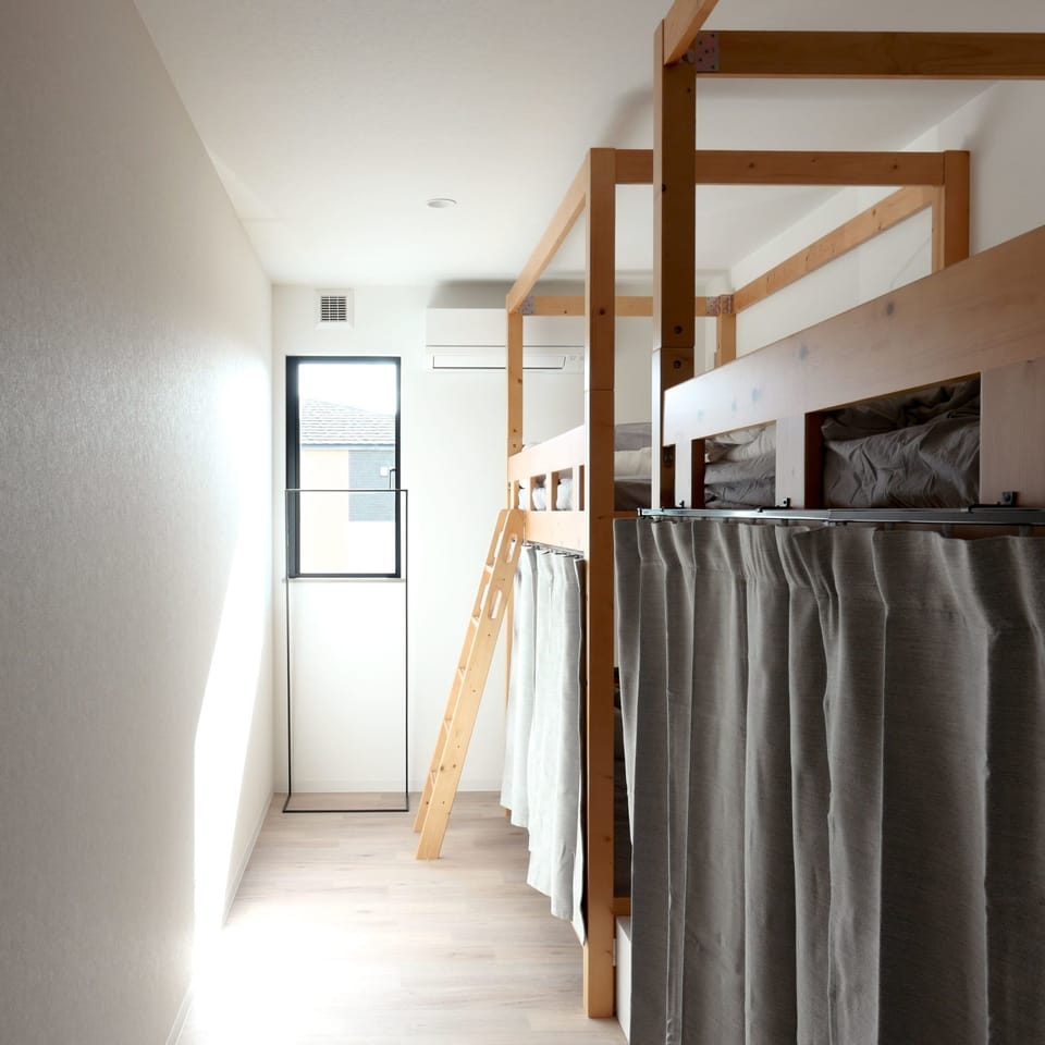 Basic Shared Dormitory | Blackout drapes, free WiFi, bed sheets