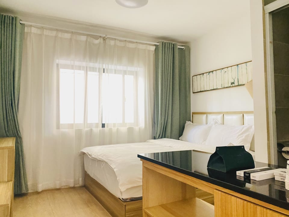 Comfort Double Room | Premium bedding, blackout drapes, soundproofing, free WiFi