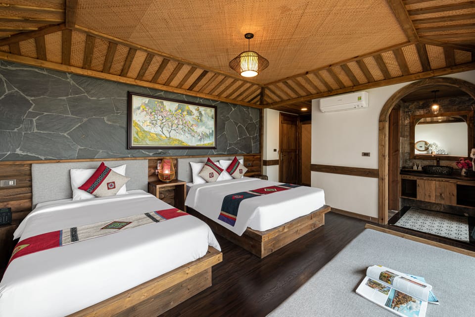 Premium bedding, down comforters, pillowtop beds, minibar