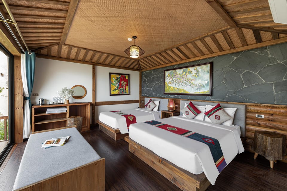Premium bedding, down comforters, pillowtop beds, minibar