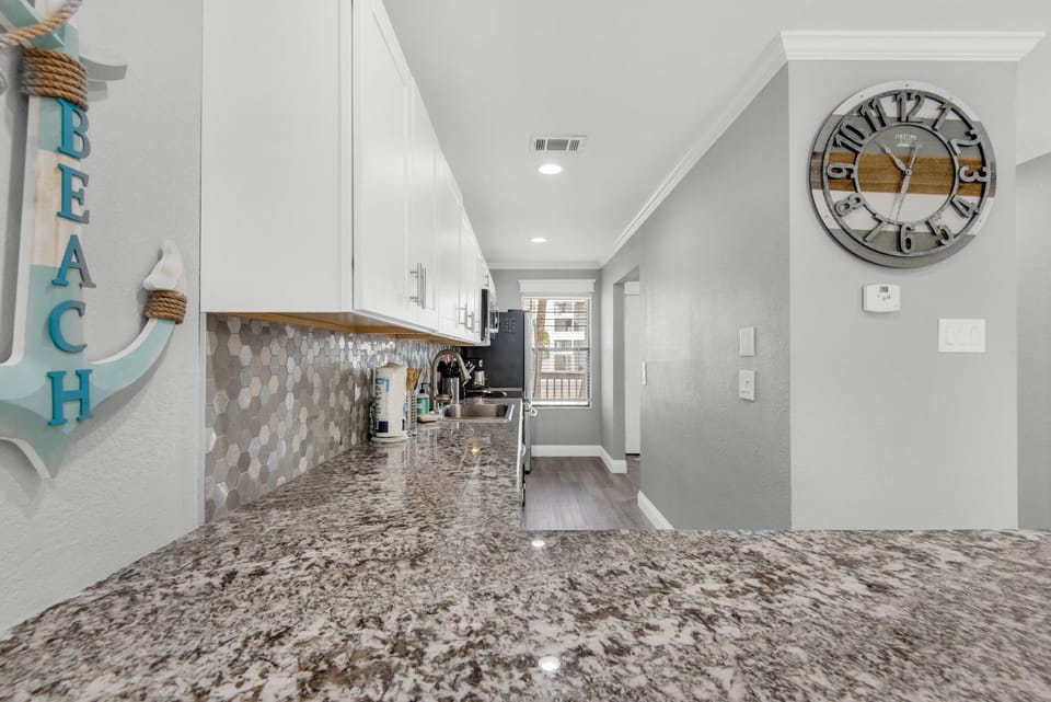 Plenty of kitchen counter space