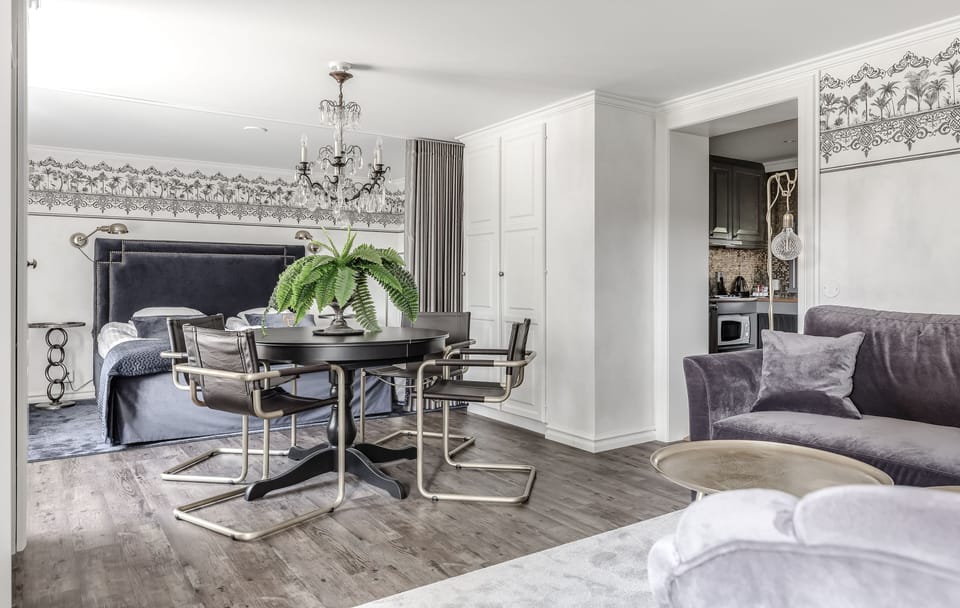 Suite on Smedbacken (200m from Main Building) | WiFi (free), bed sheets