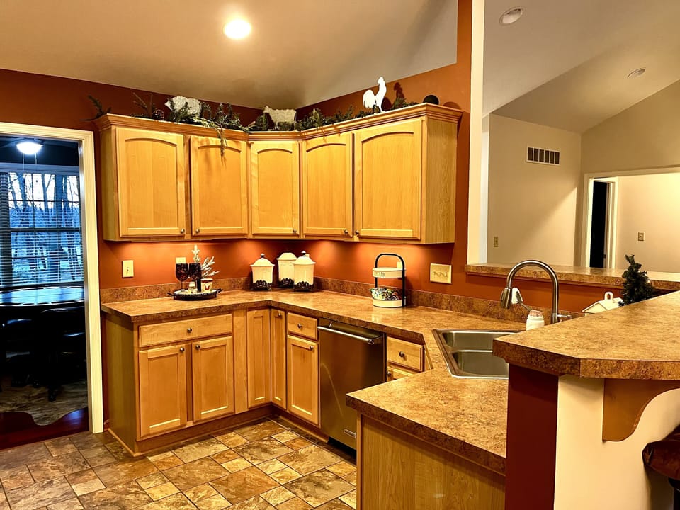 Fully equipped kitchen
